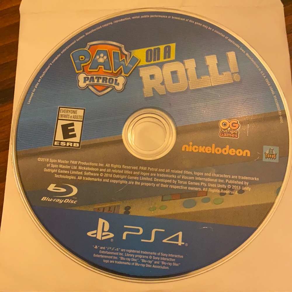 Paw Patrol PS4 Game